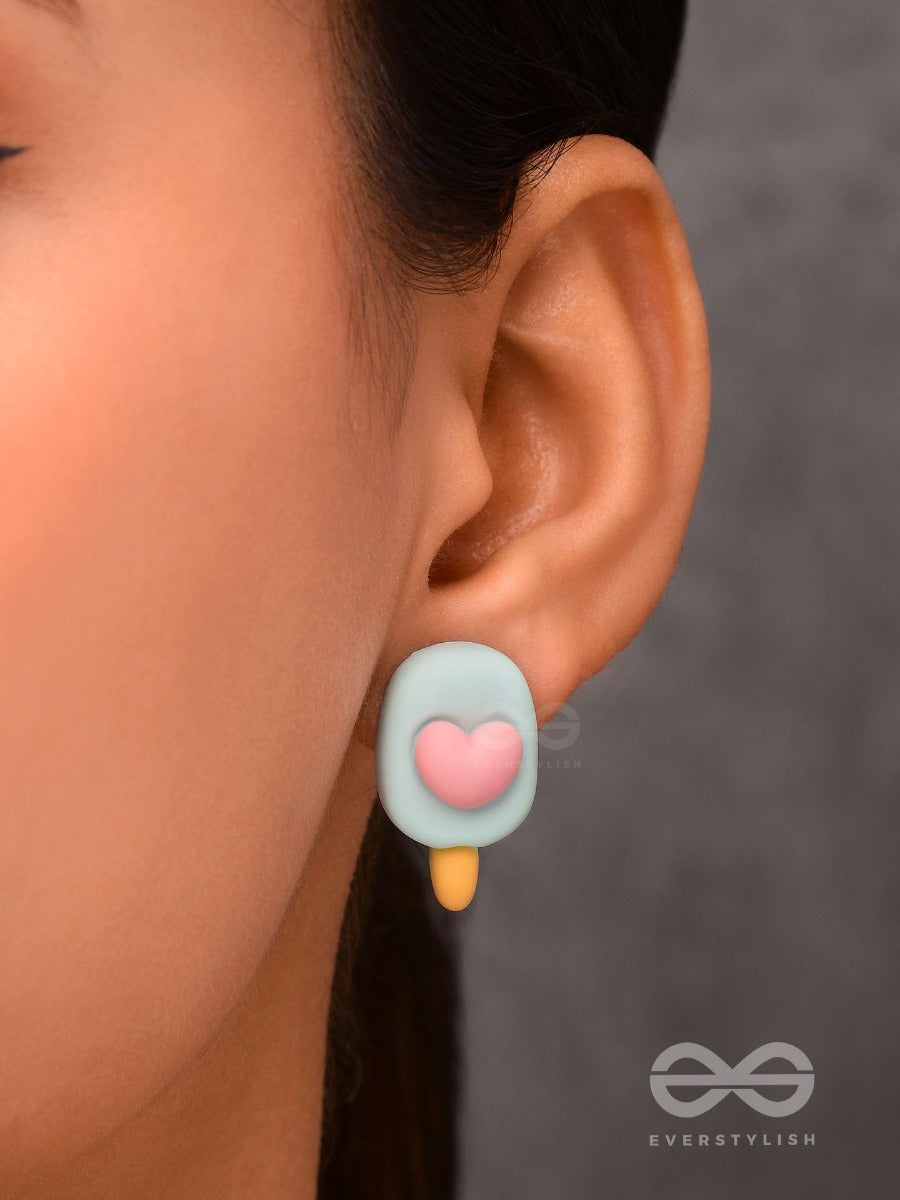 Scoops 'N Crunches - Mismatched Acrylic Earrings