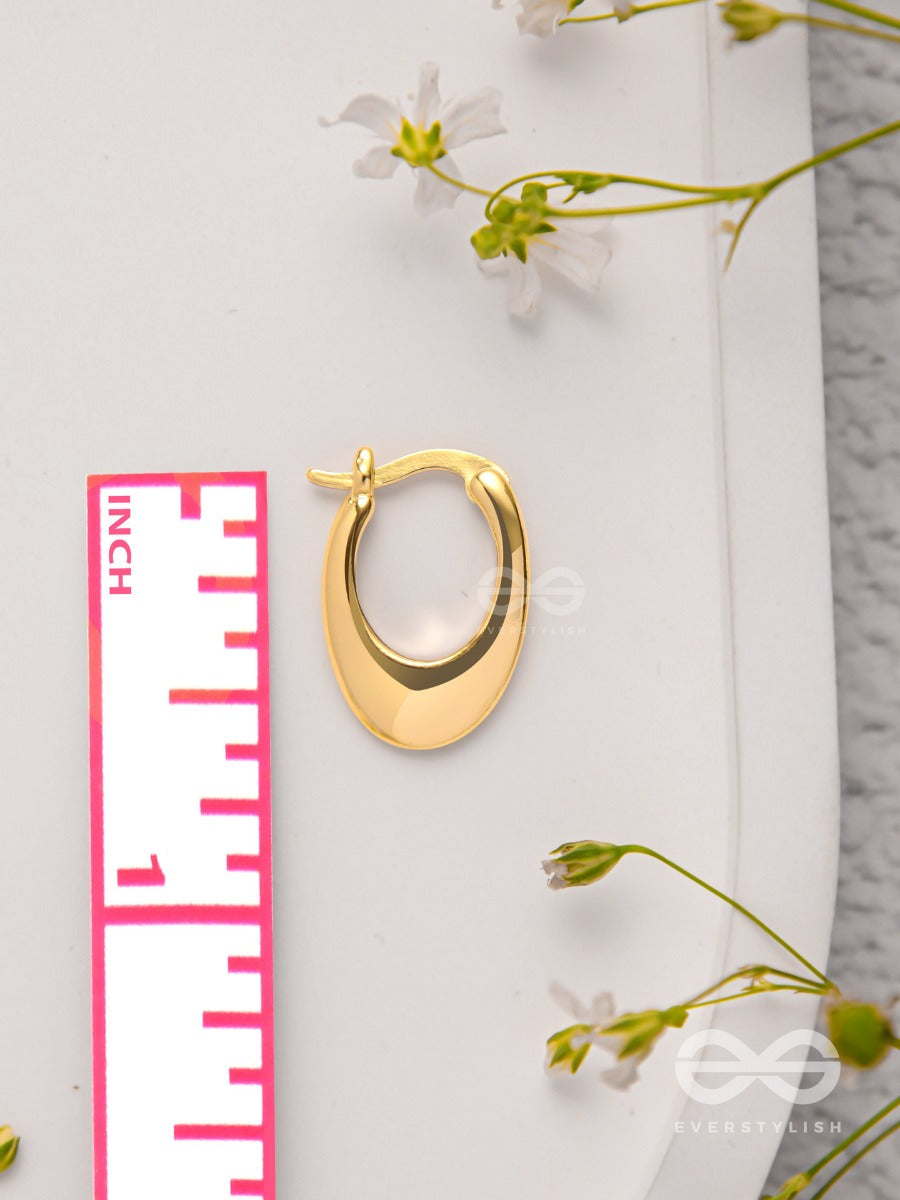 Serenity Feels - Golden Earrings