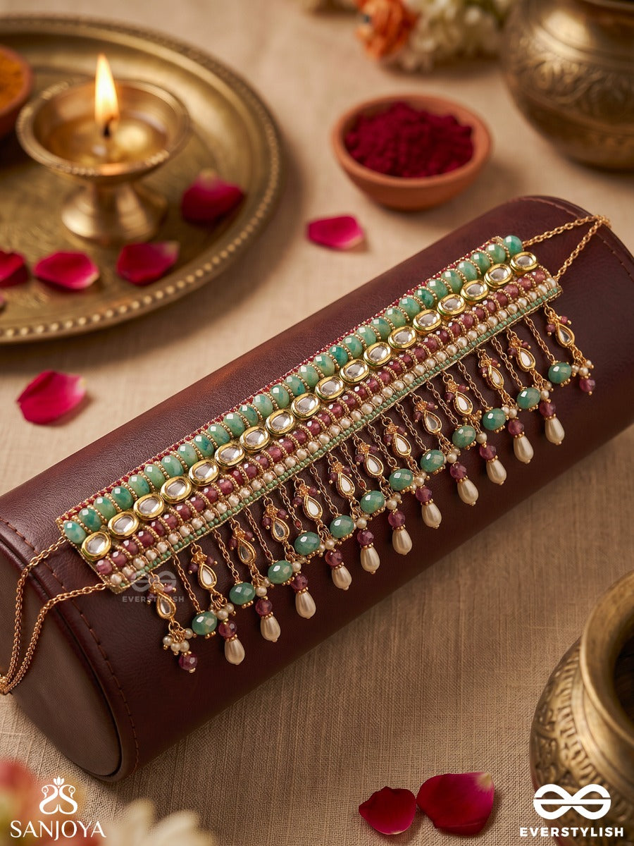 Vibhutara - Radiant Form - Decorative Necklace With Ornamental Details And Balanced Structure
