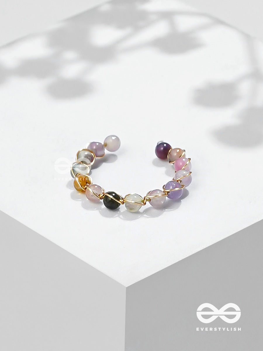 The Pastel Gravel - Golden Ring (Adjustable)