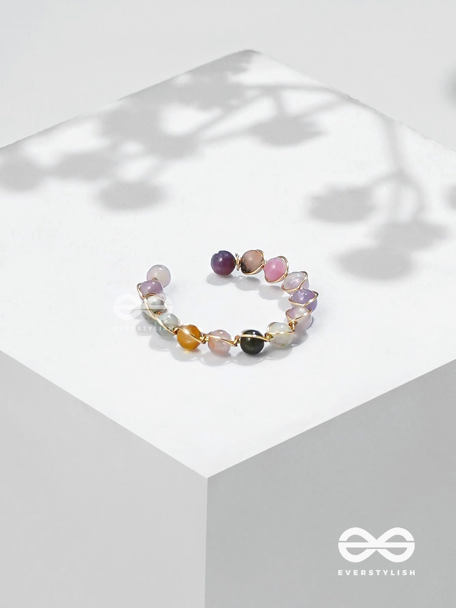 The Pastel Gravel - Golden Ring (Adjustable)