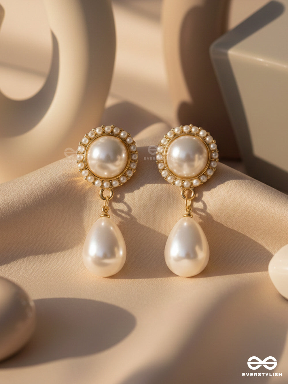Crown Jewels - Luxe Pearl Earrings