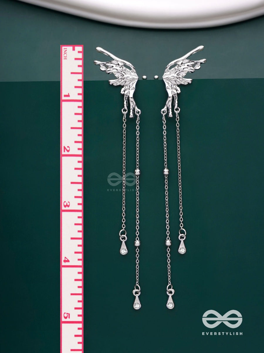 Angel Whispers- Divine Drop Ear Cuffs (Both Ear)