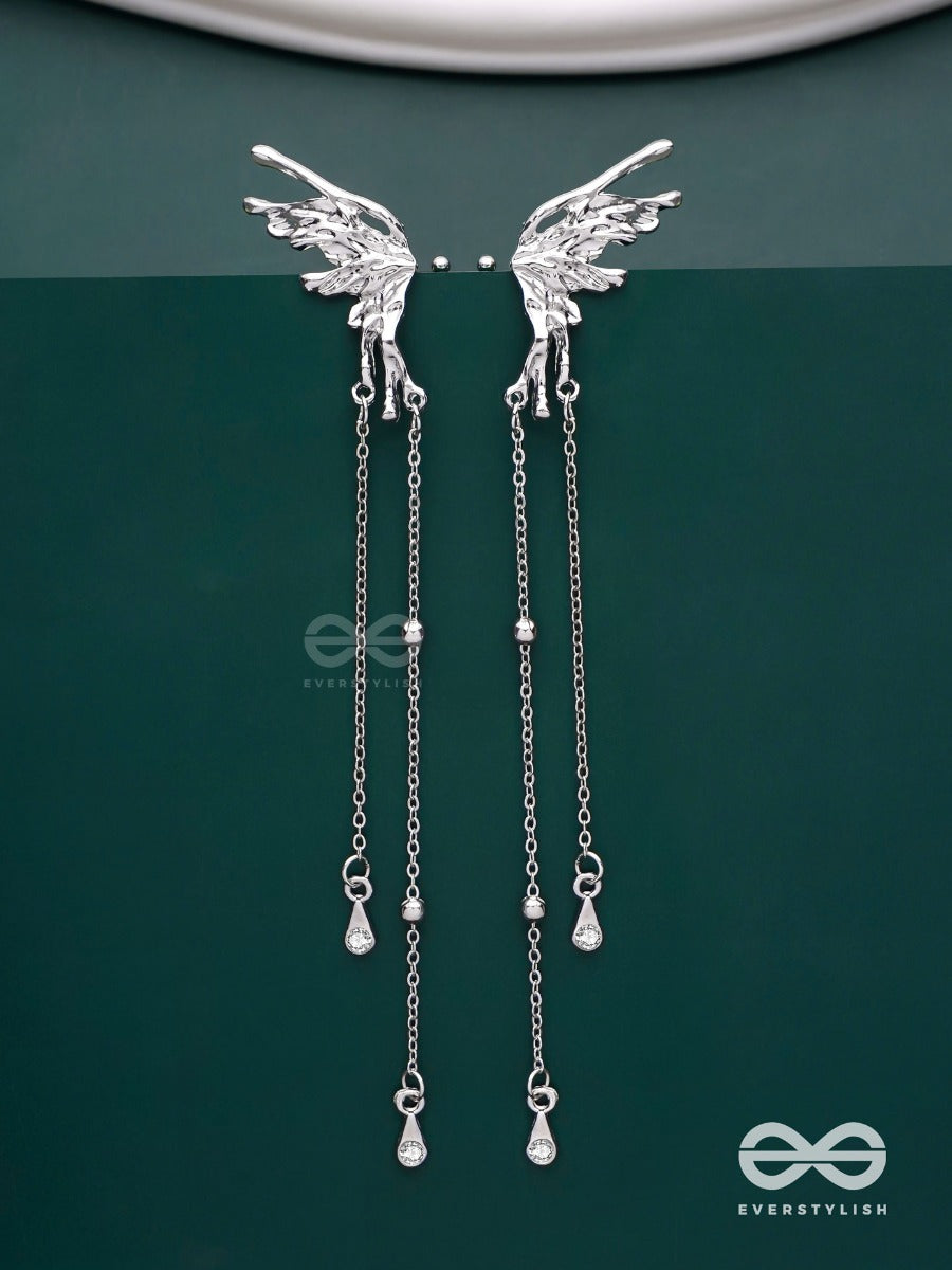 Angel Whispers- Divine Drop Ear Cuffs (Both Ear)
