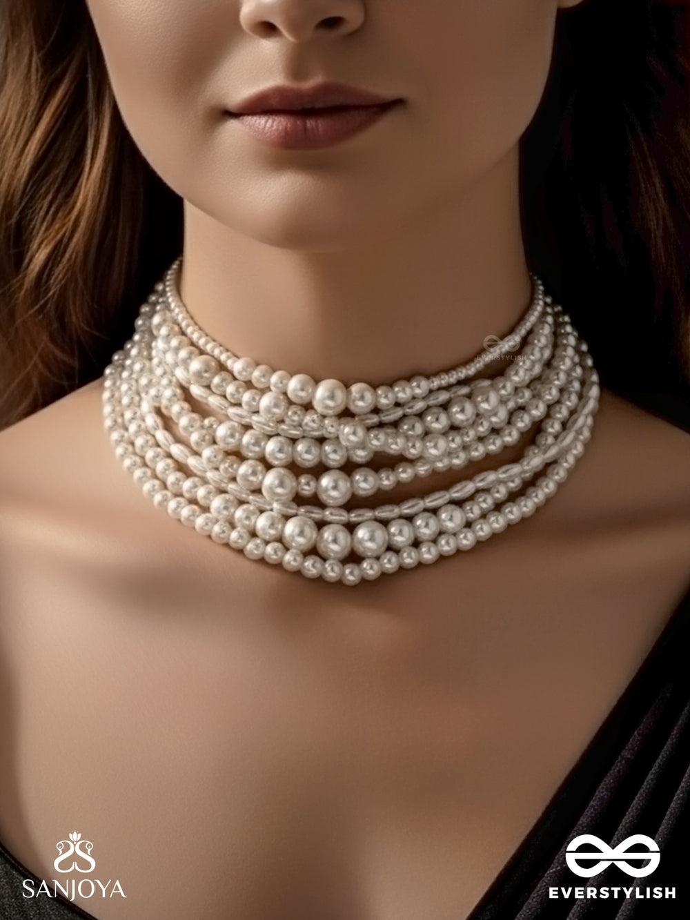 Ratriratna - Alia Bhatt Inspired Neckpiece With Pearls, Symbolizing Purity And Elegance