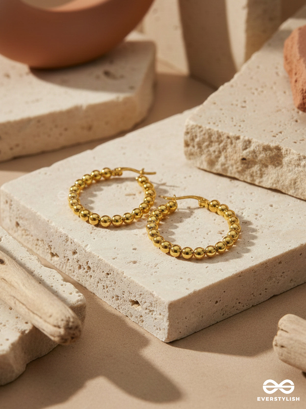 Aurelia Hoops - Classic Stainless Steel Hoop Earrings