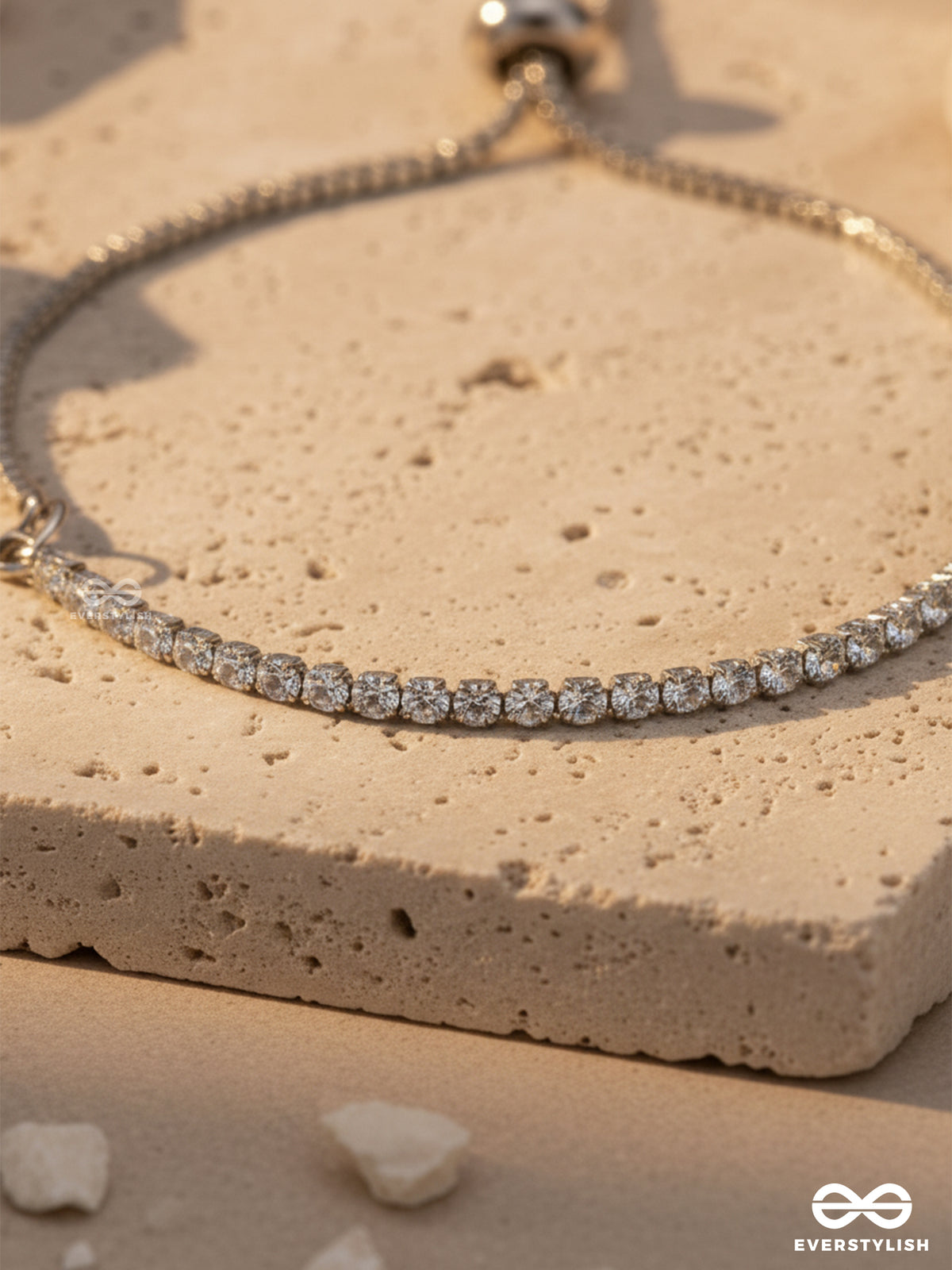 Silver Gleam - Silver Tennis Bracelet
