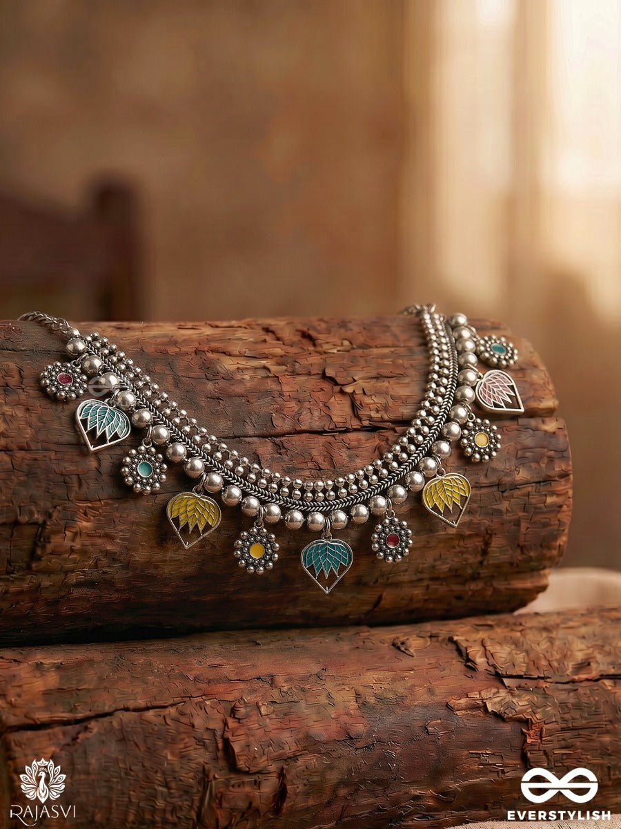 Heartfolk Charm - Tribal Oxidised Choker