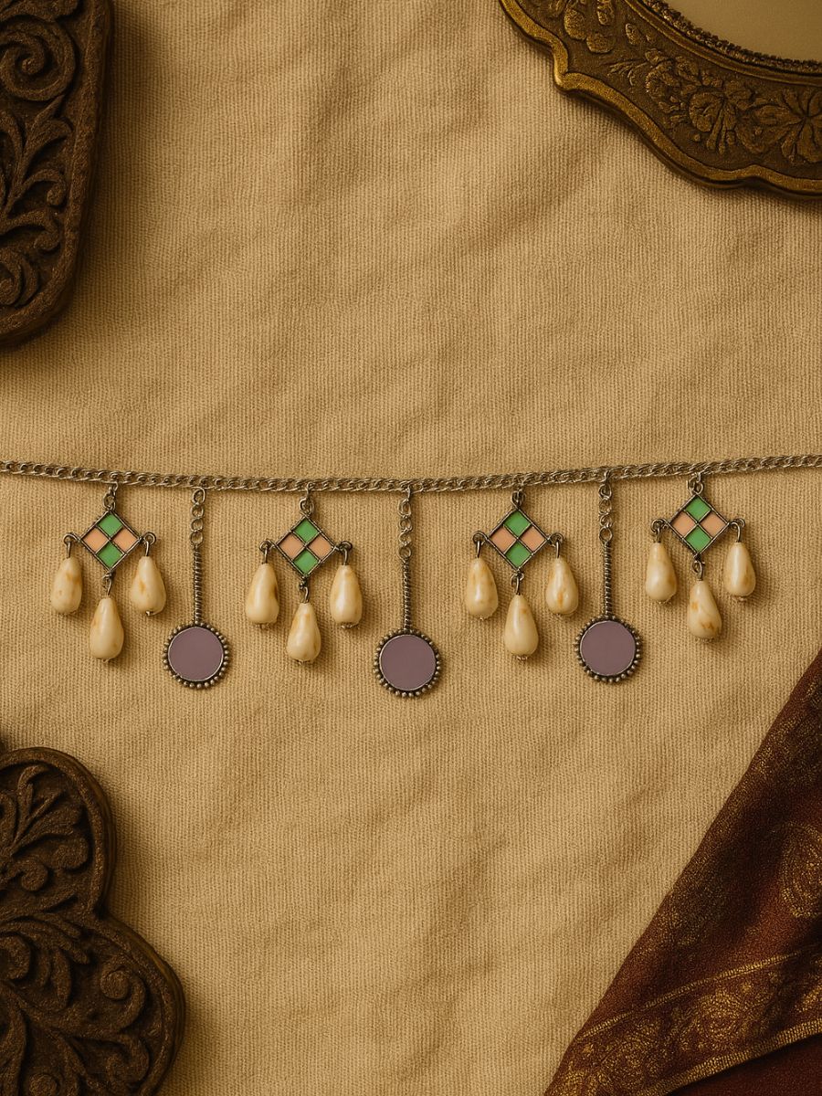 Droplet Dream - Enamelled Charm Necklace