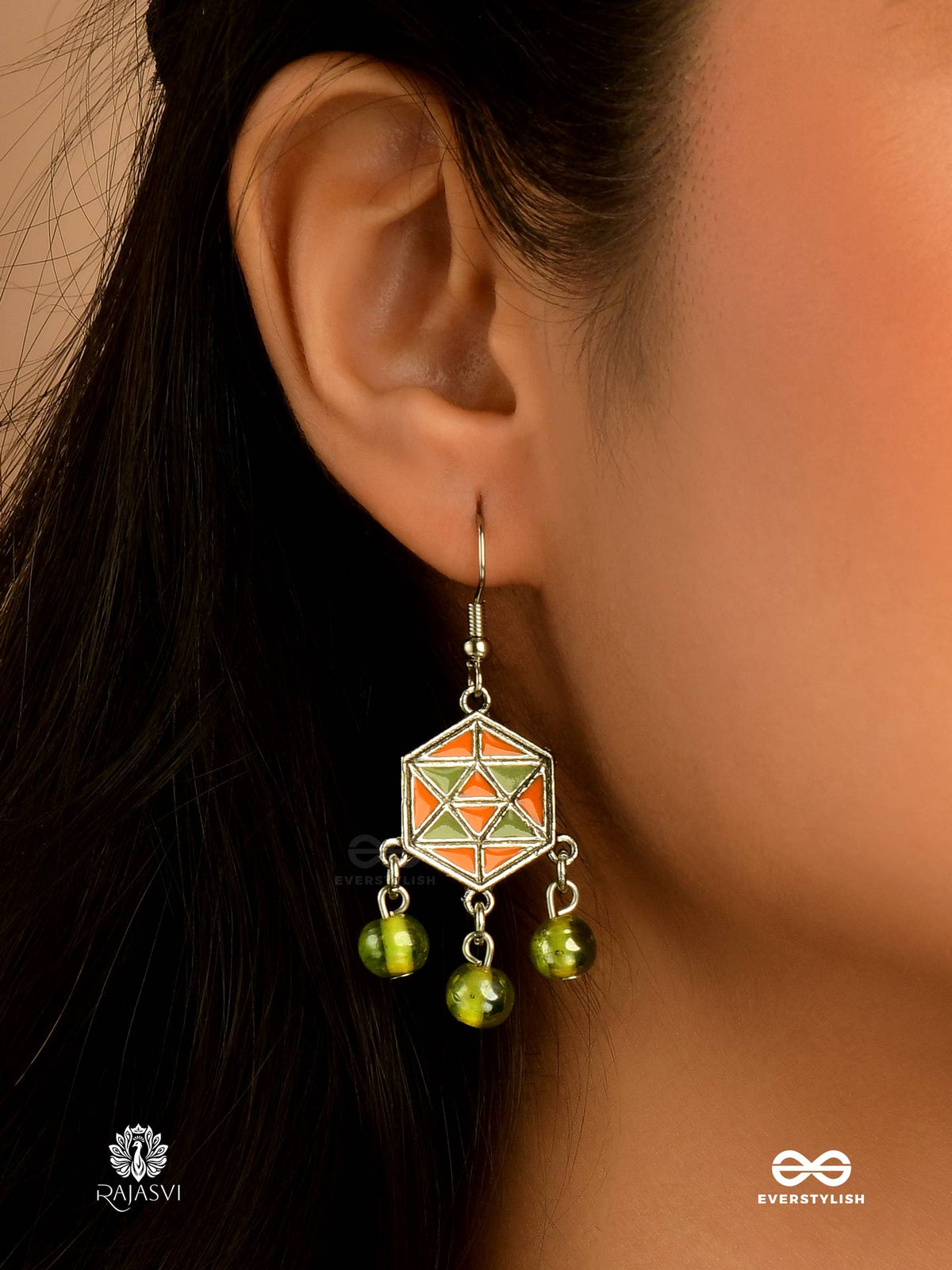 Zen Flair - Modern Folk Jodhpuri Jhumkas