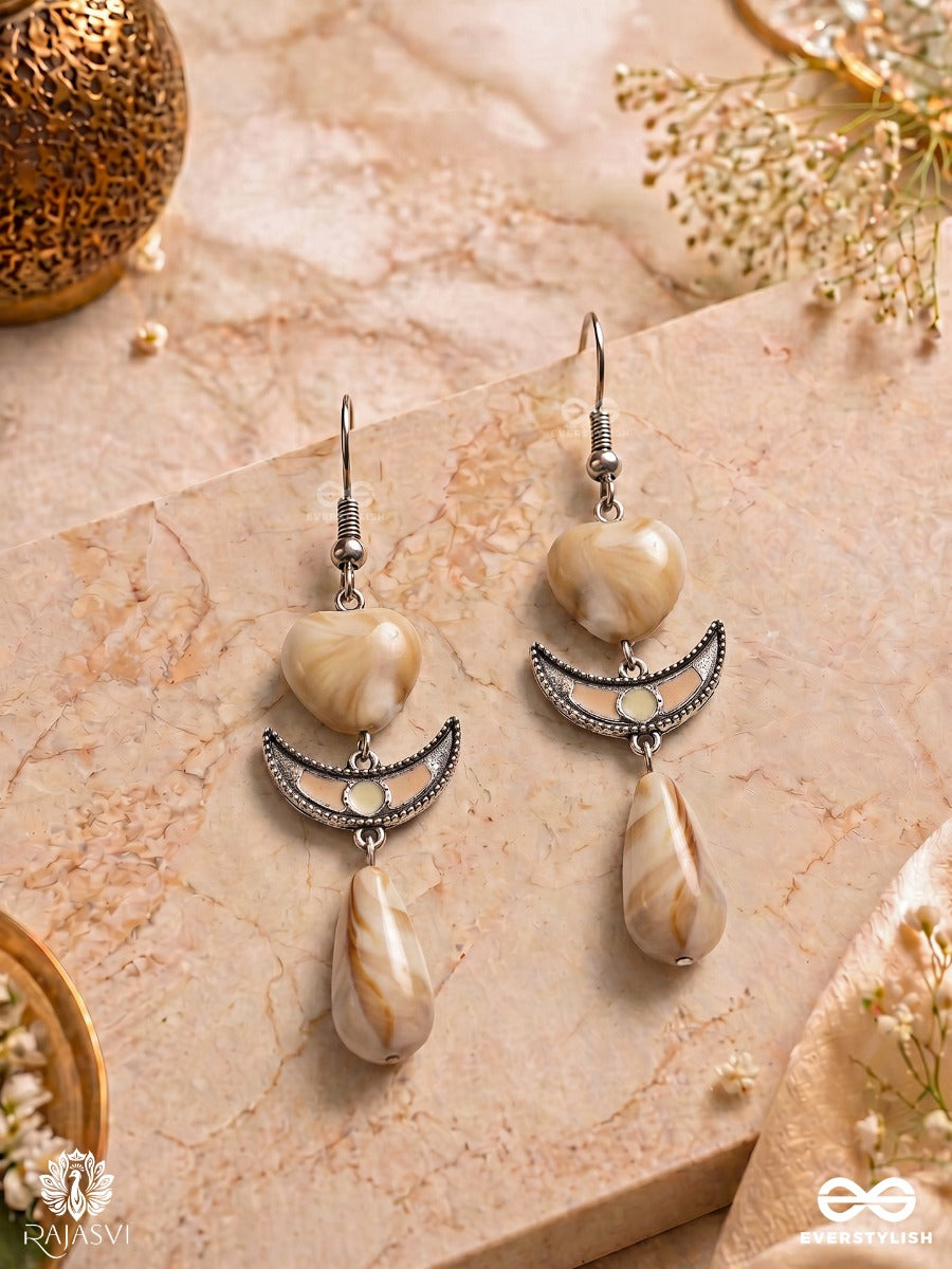 Sand Glow - Earthy Stone Sandstone Earring