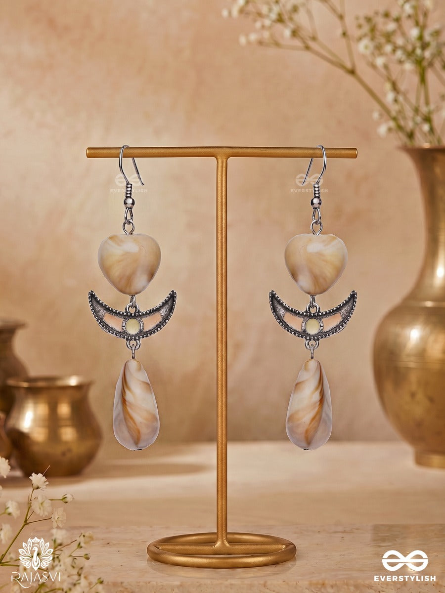 Sand Glow - Earthy Stone Sandstone Earring