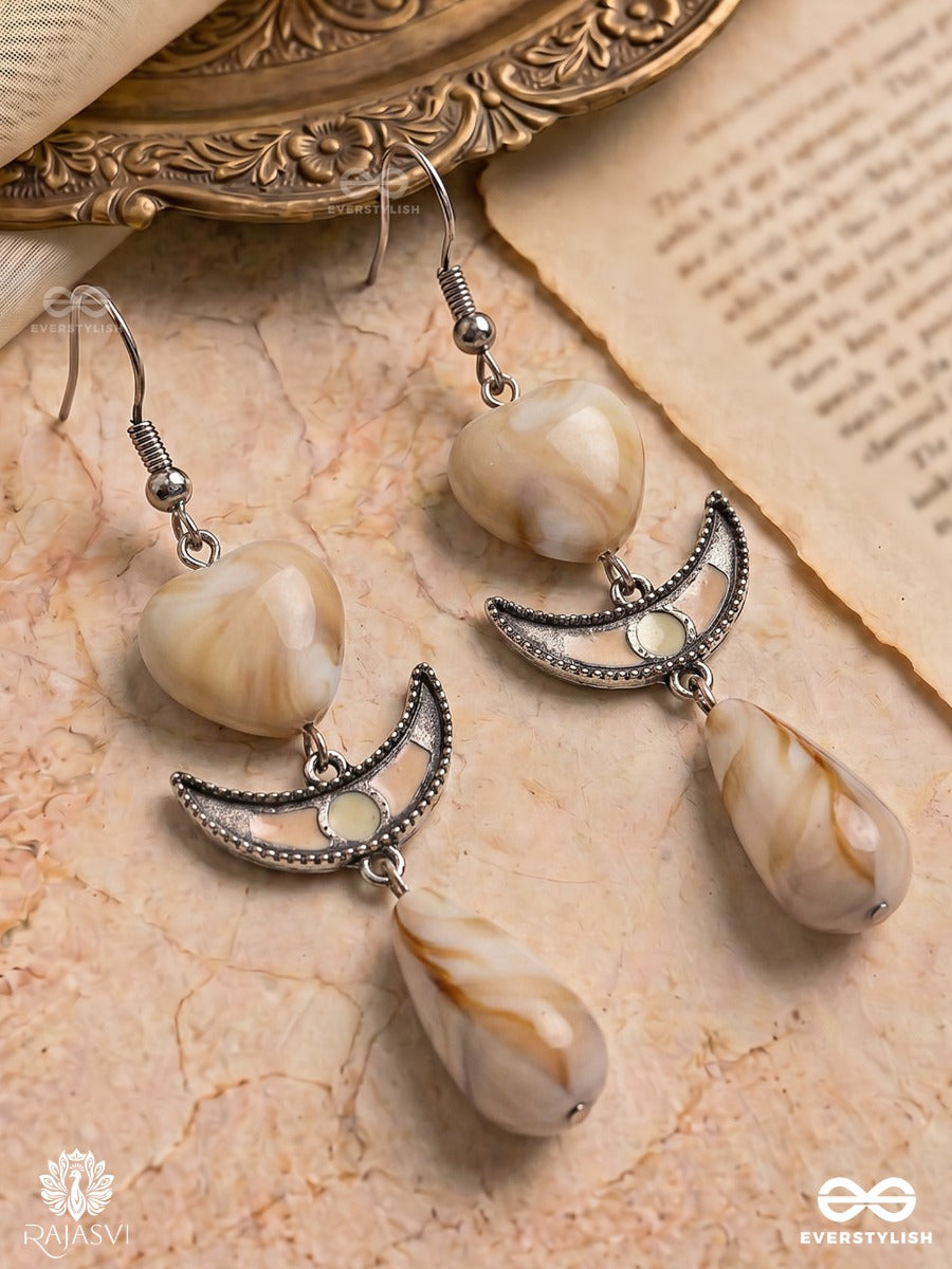 Sand Glow - Earthy Stone Sandstone Earring