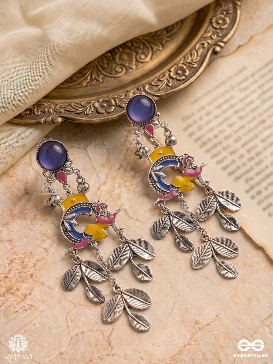 Flora Fable - Whimsical Oxidised Earring