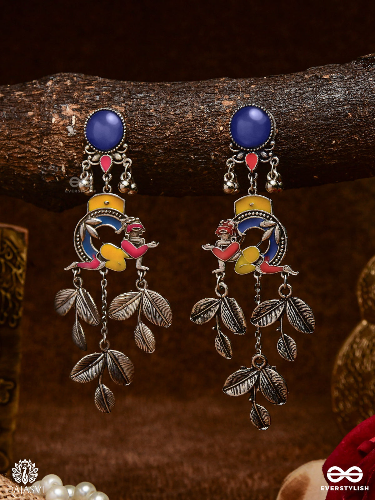 Flora Fable - Whimsical Oxidised Earring