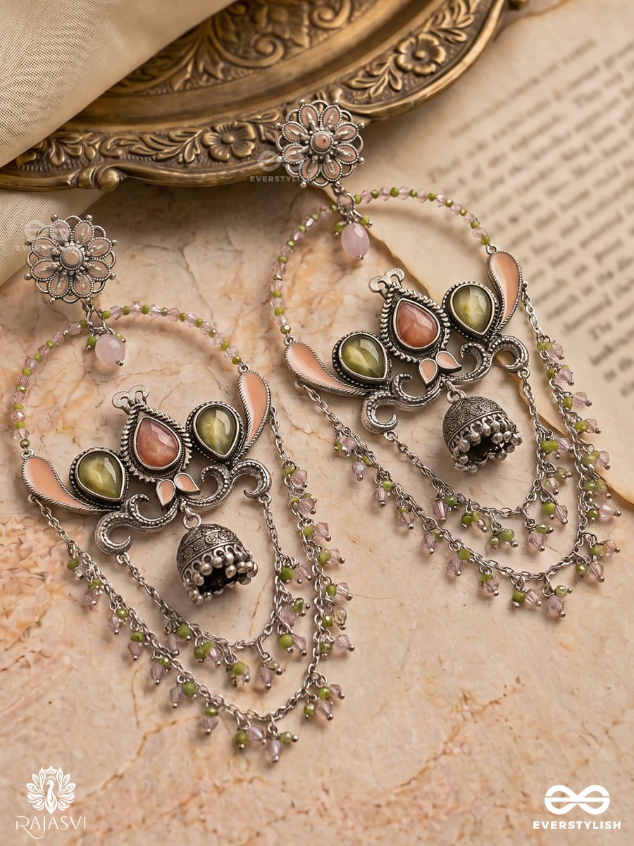 Pastel Whim - Statement Enamelled Chandbali
