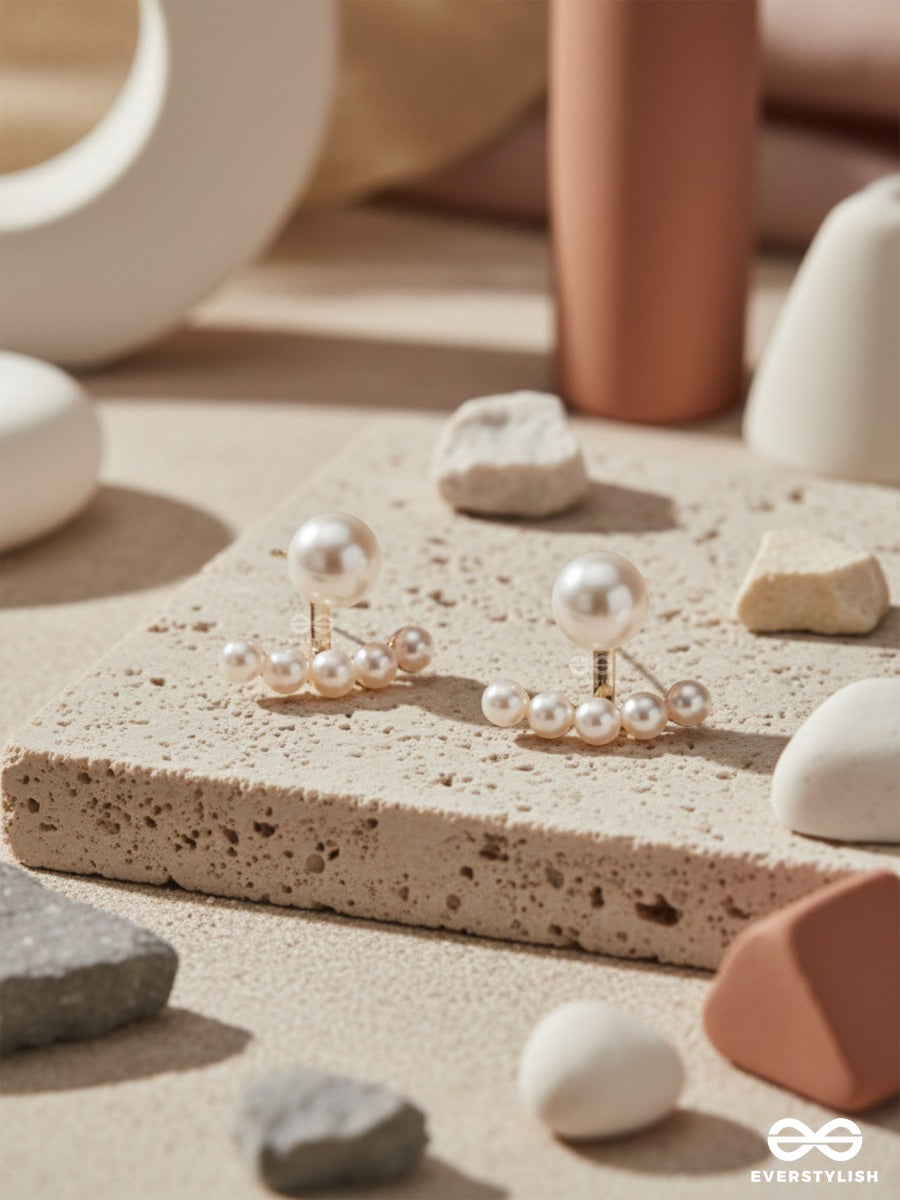 Pearl Dots - Minimal Pearl Ear Jacket