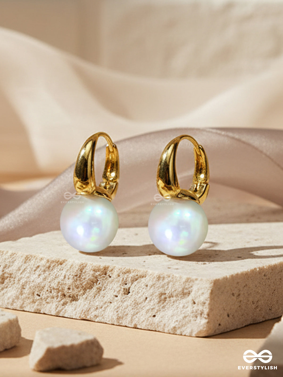 The Lumi Pearl - Dainty Pearl Drop Earrings