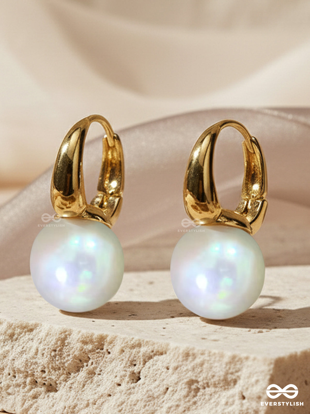 The Lumi Pearl - Dainty Pearl Drop Earrings