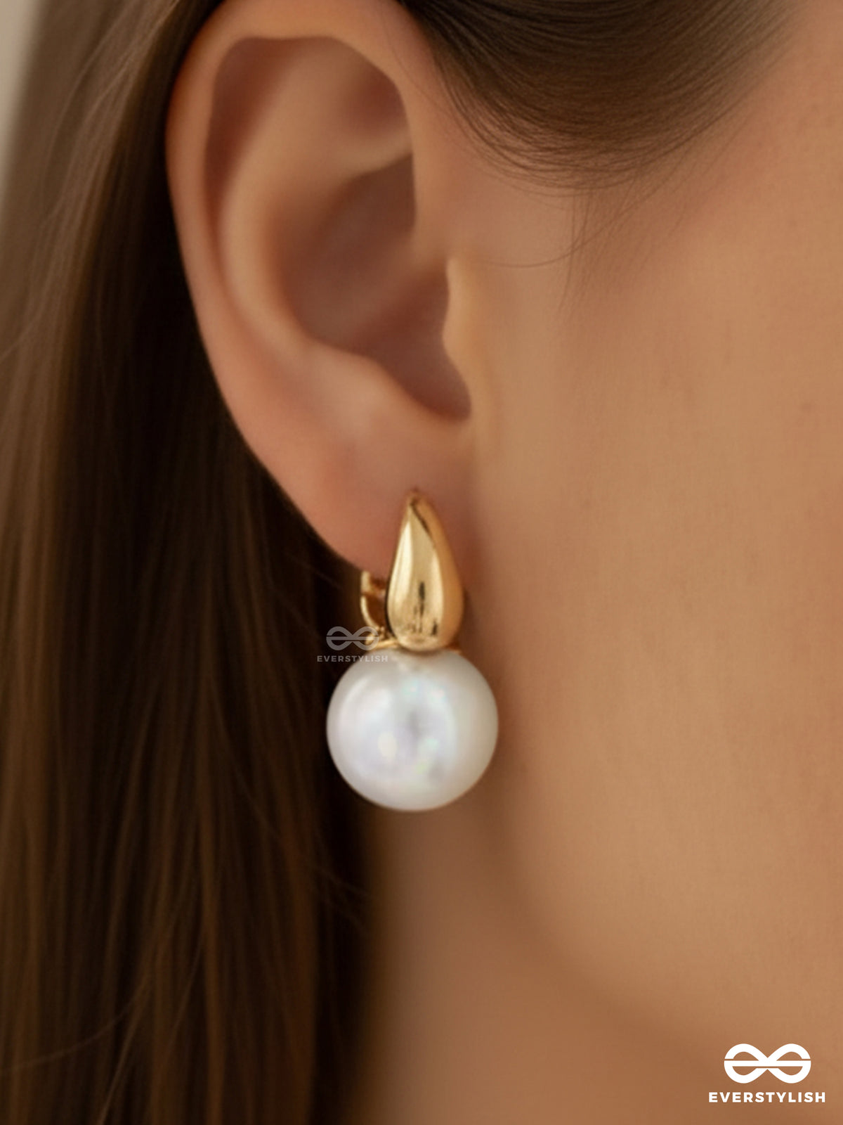 The Lumi Pearl - Dainty Pearl Drop Earrings