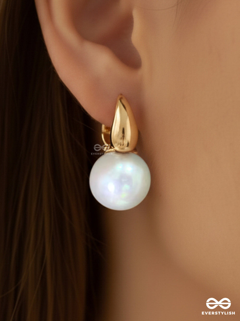 The Lumi Pearl - Dainty Pearl Drop Earrings