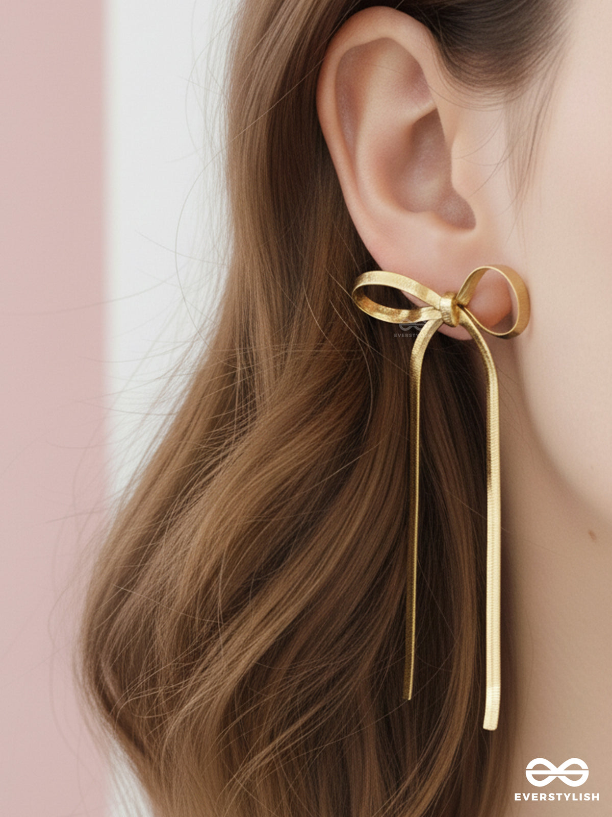 Bowline Glint - Modern Gold Ribbon Drops