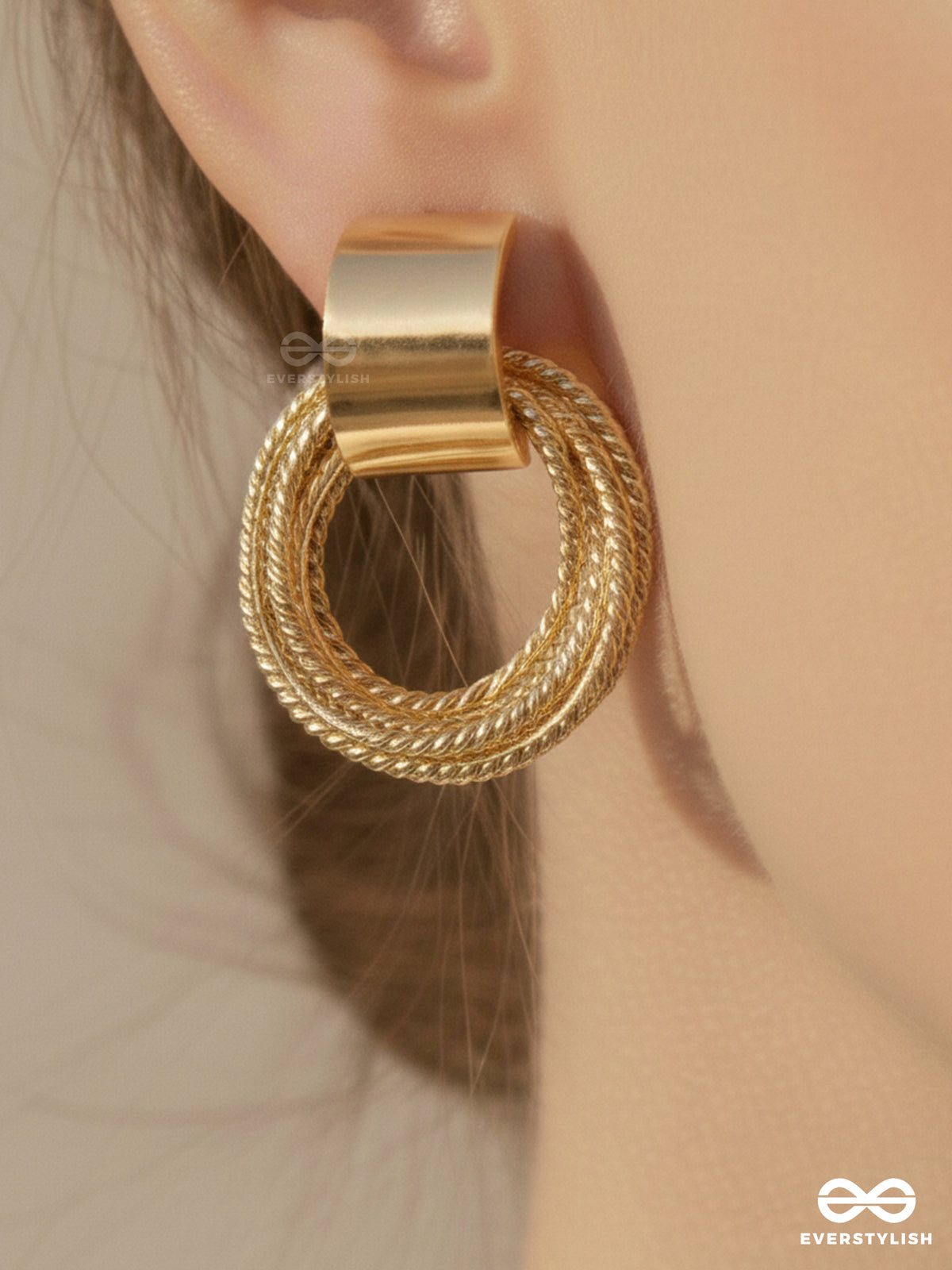 Lumi Halo - Soft Sprakle Ripple Earrings