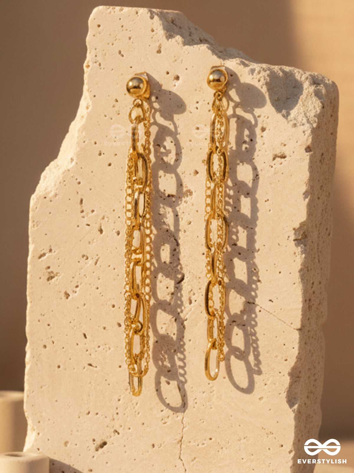 Chain Crush - Bold Layered Chain Earrings