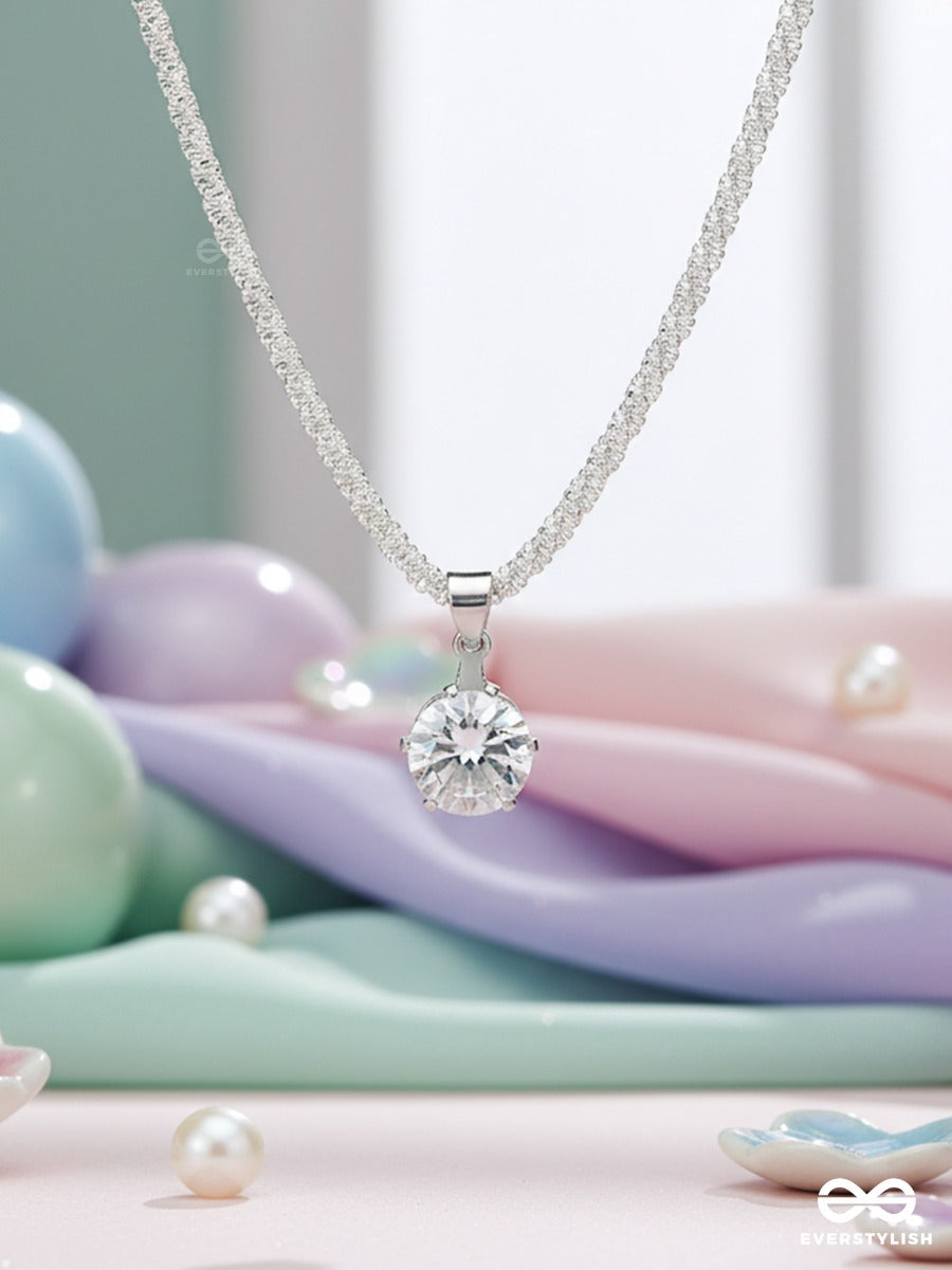 One Moment - Minimal Stone Necklace