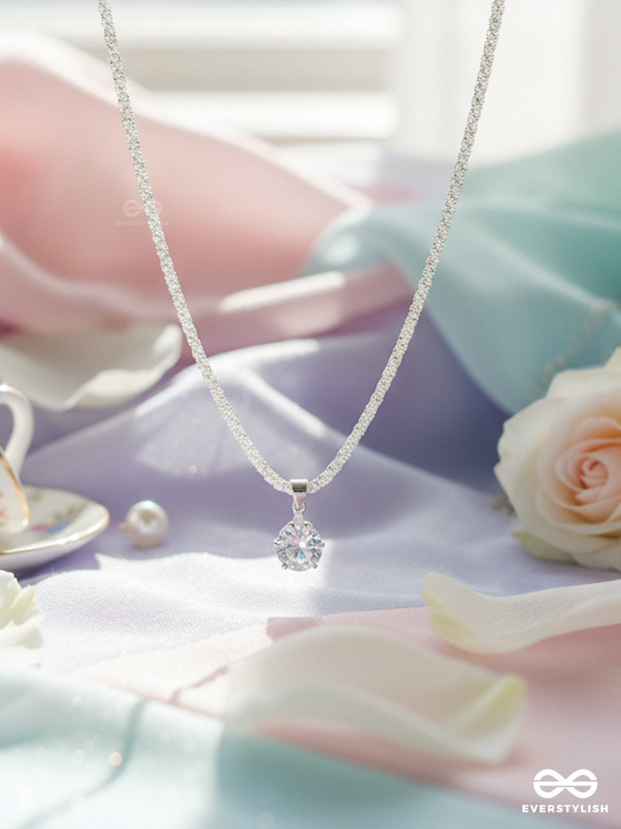 One Moment - Minimal Stone Necklace