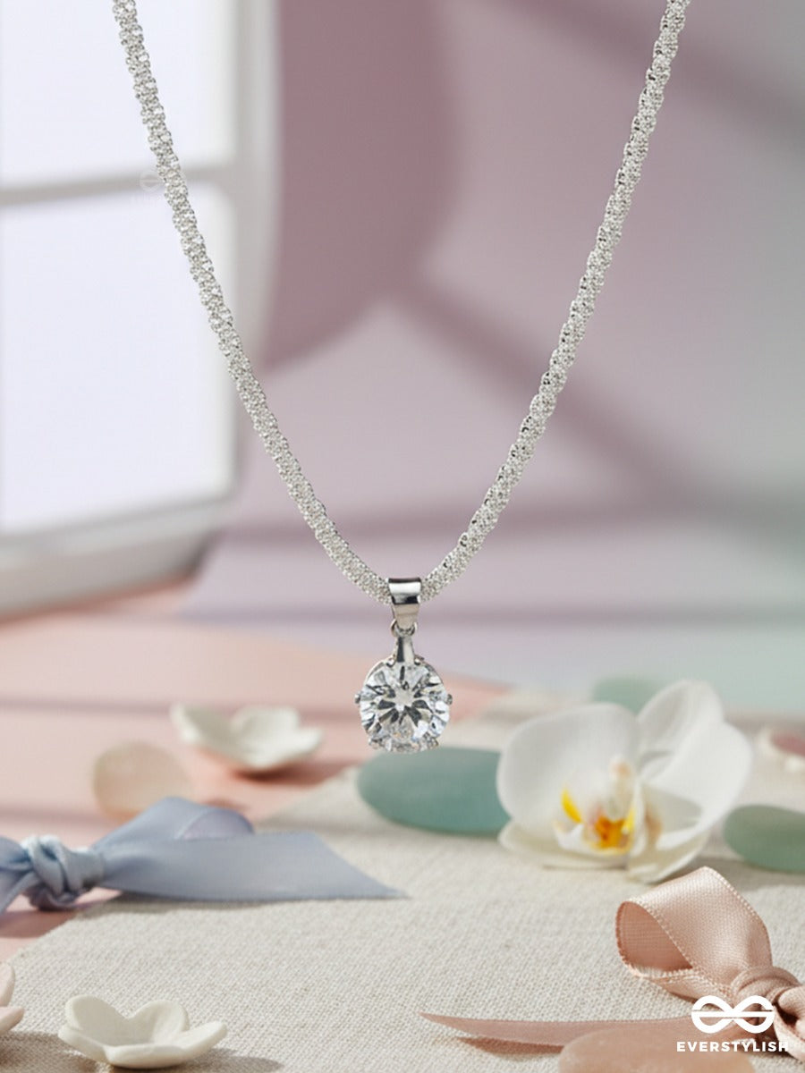 One Moment - Minimal Stone Necklace