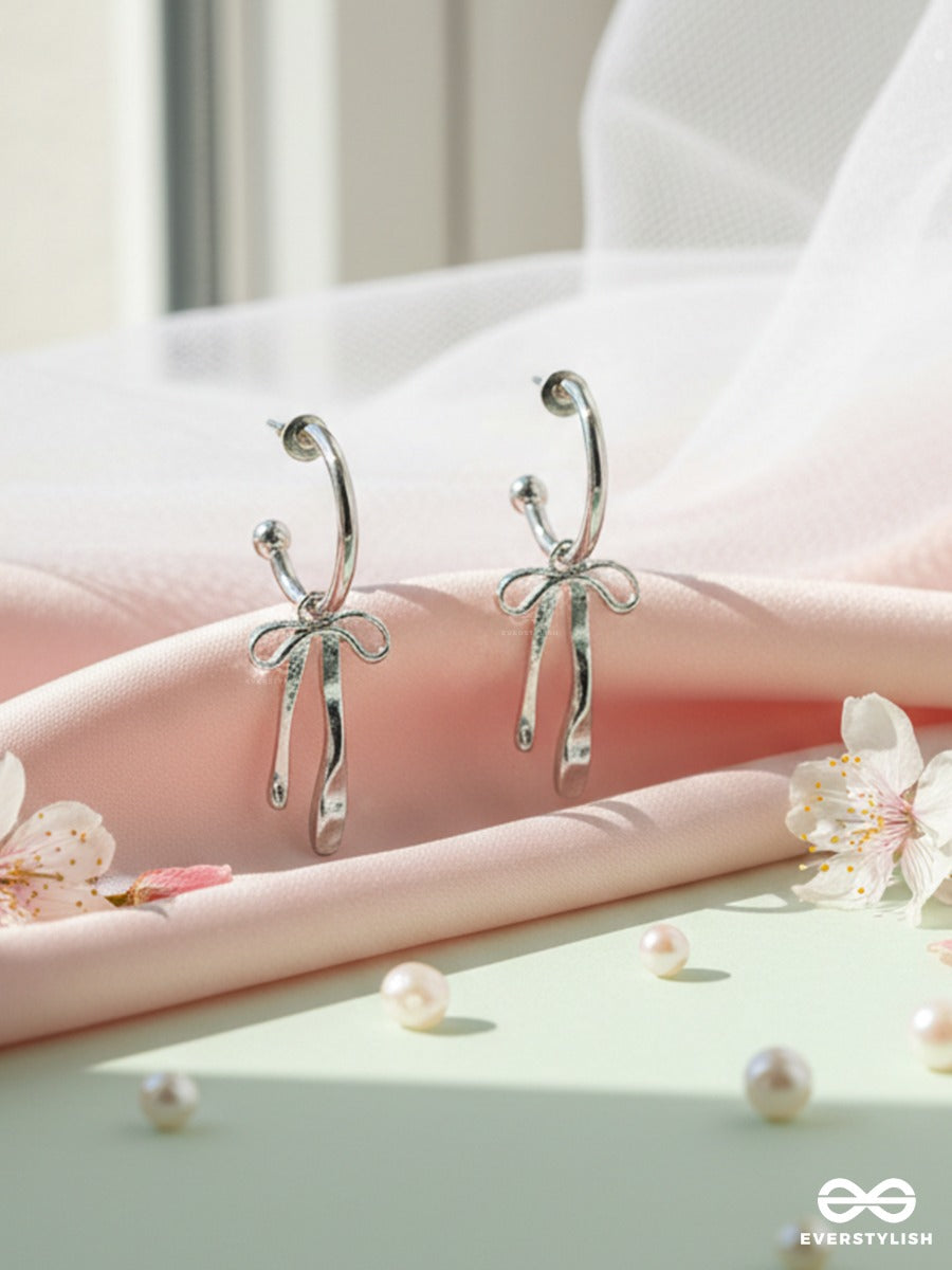 Cutesy Knot - Bow Charm Earrings