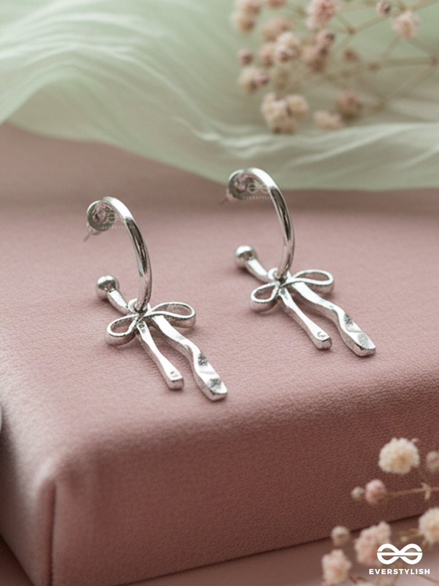 Cutesy Knot - Bow Charm Earrings