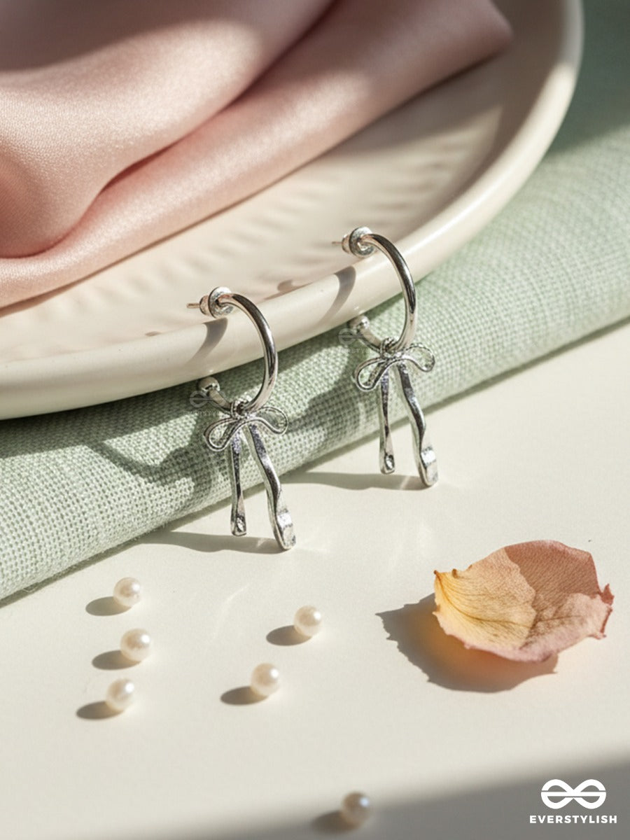 Cutesy Knot - Bow Charm Earrings