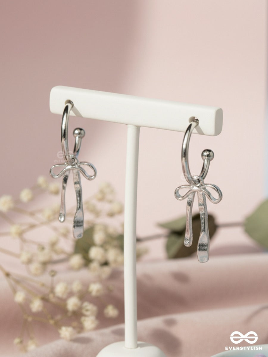 Cutesy Knot - Bow Charm Earrings