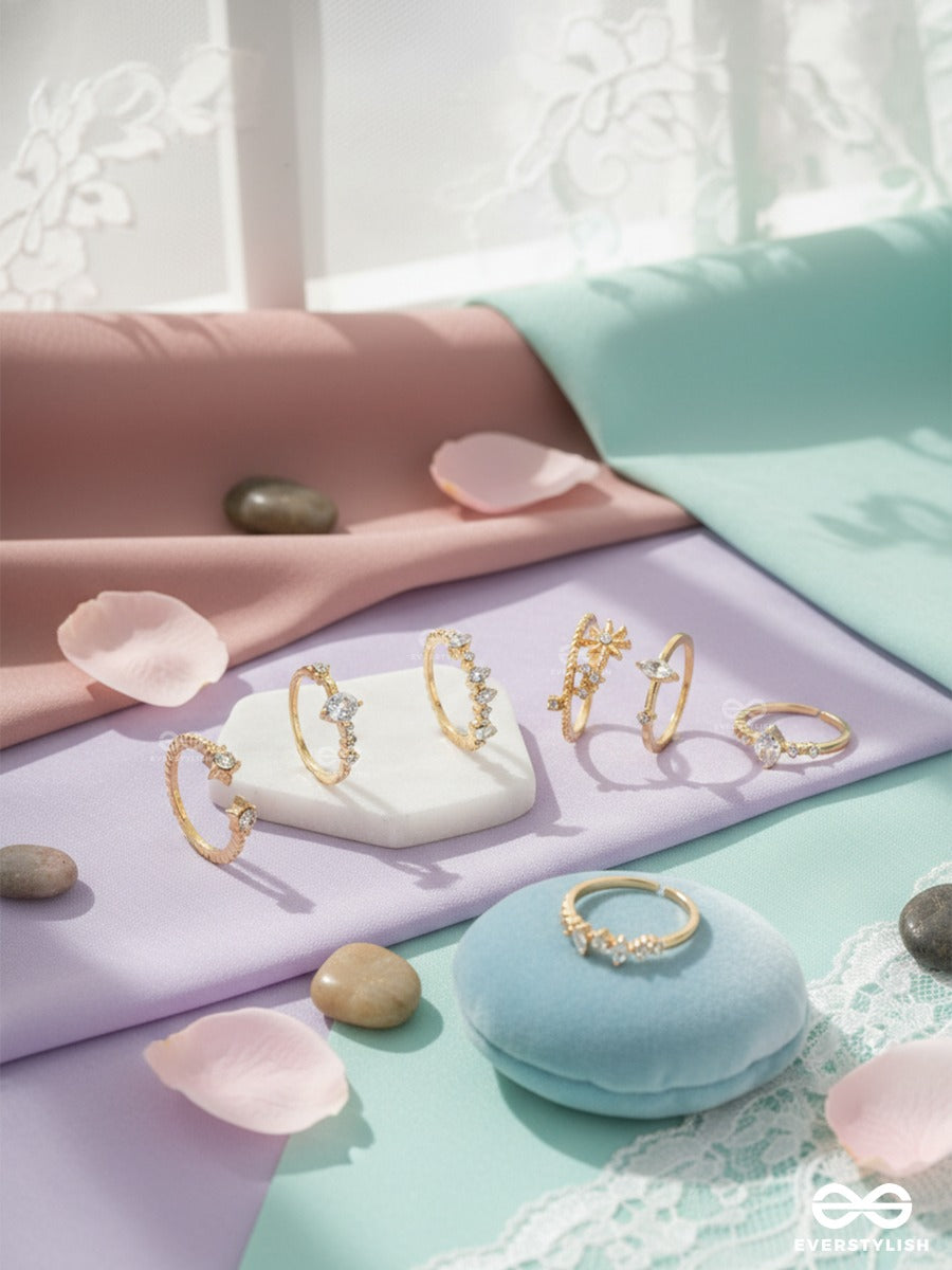 Mini Shine Club - Statement Ring Set