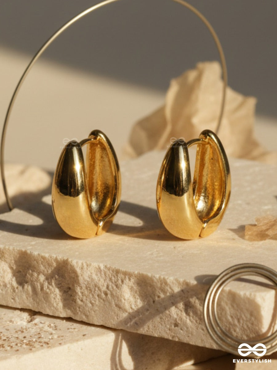 Butter Gloss - Smooth Hoop Earrings