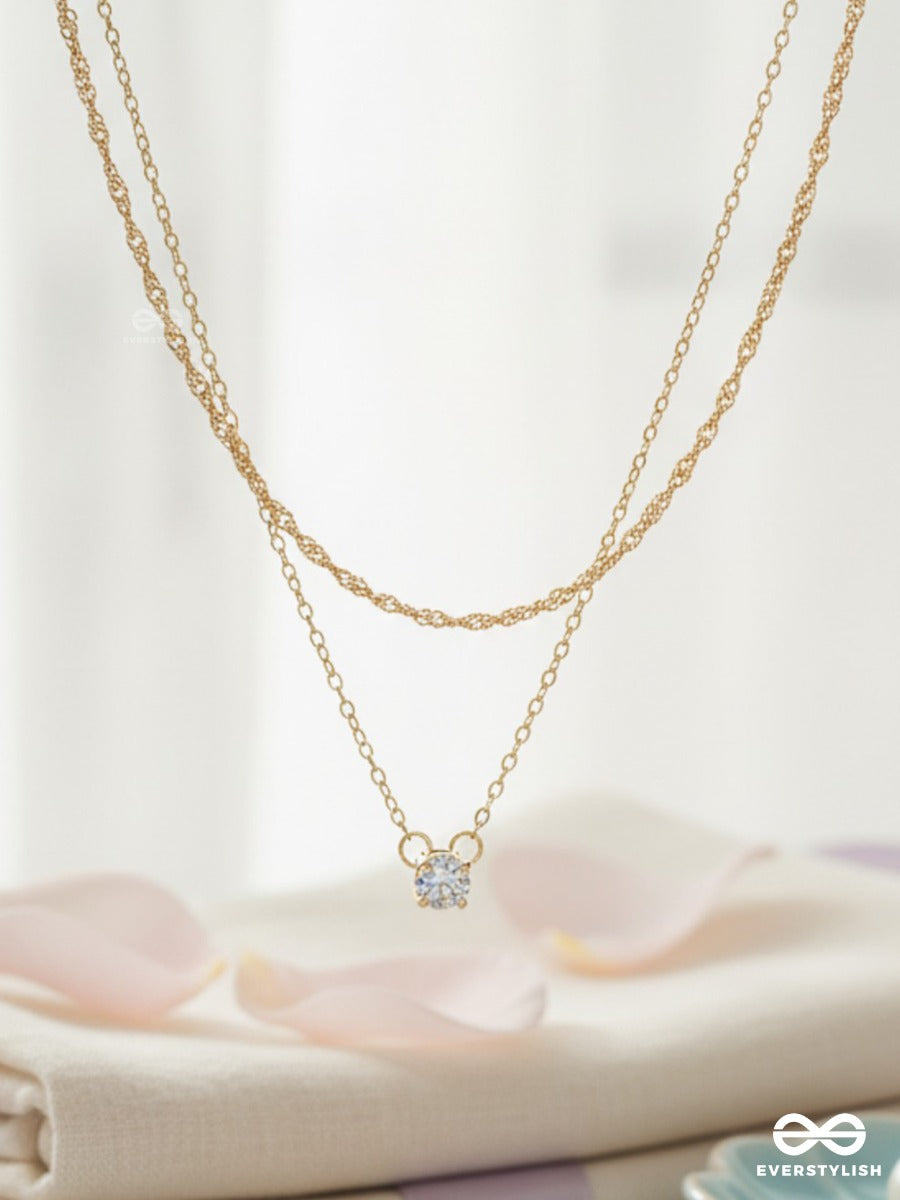 Featherlight - Double Strand Layered Necklace