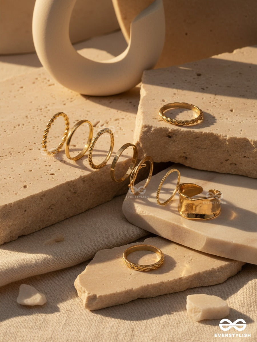 Ring It All - Everyday Gold Set
