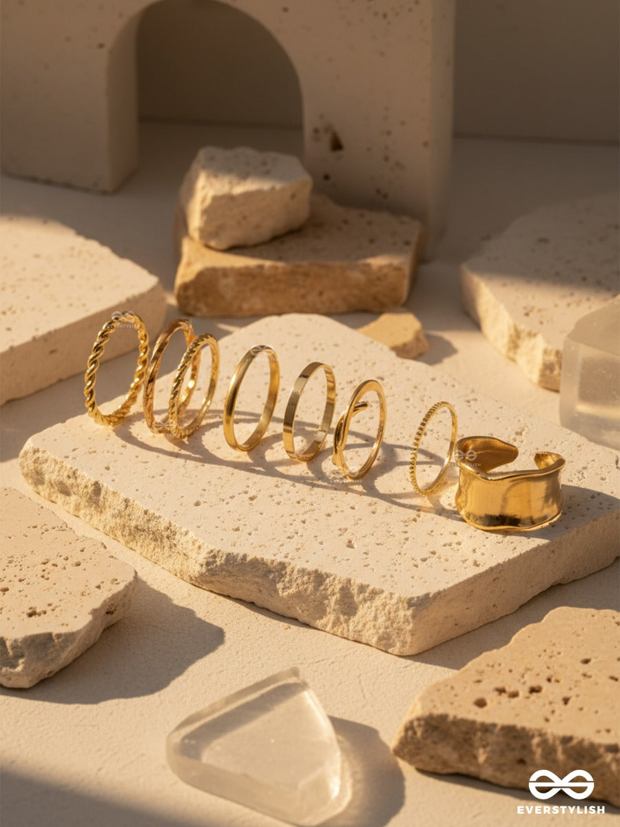 Ring It All - Everyday Gold Set