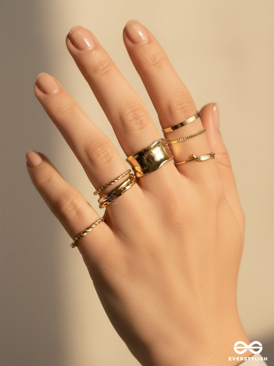 Ring It All - Everyday Gold Set