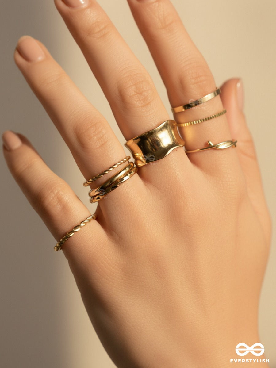 Ring It All - Everyday Gold Set