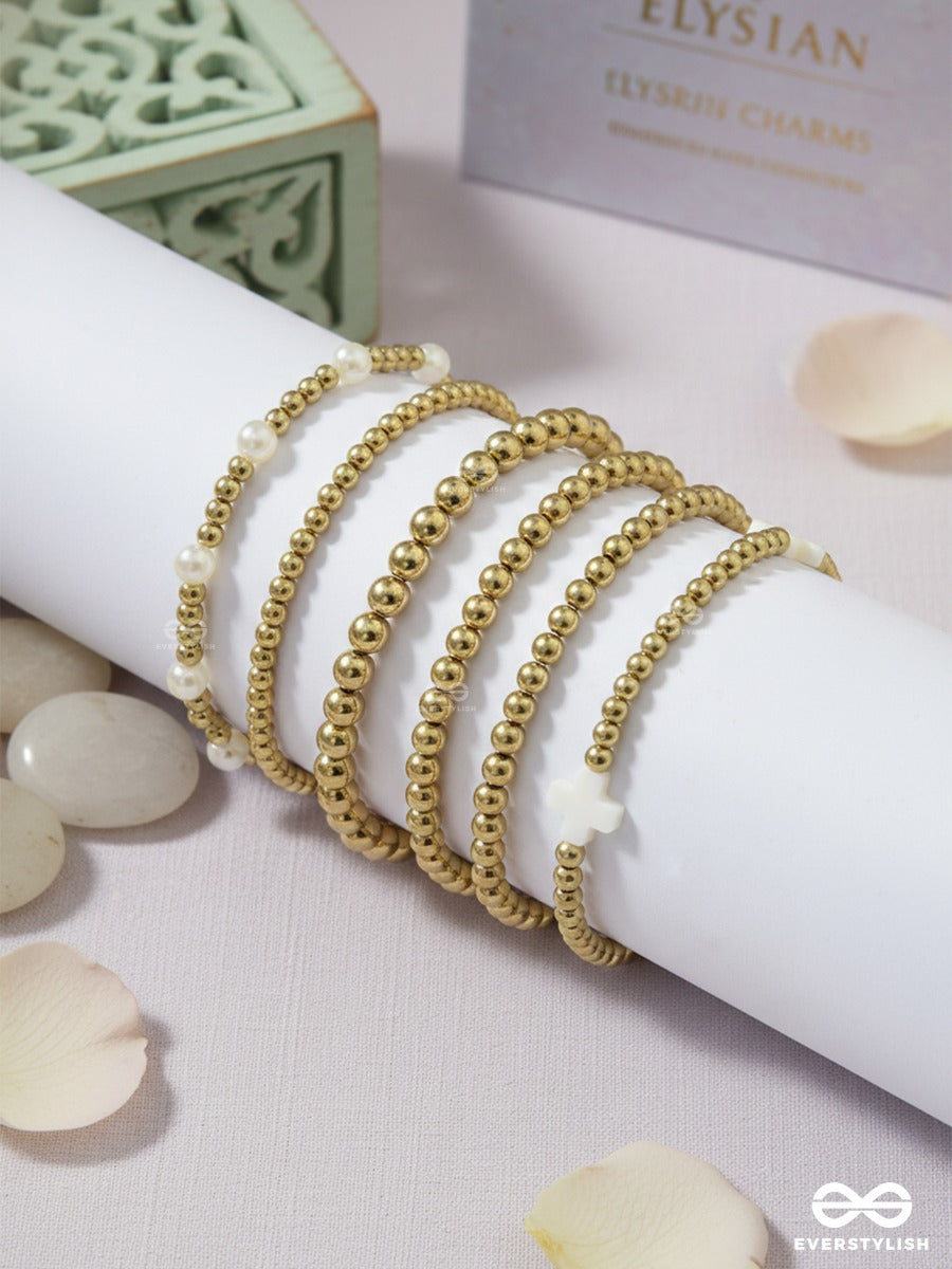 Soft Bullets - Polished Bead Bracelet Set