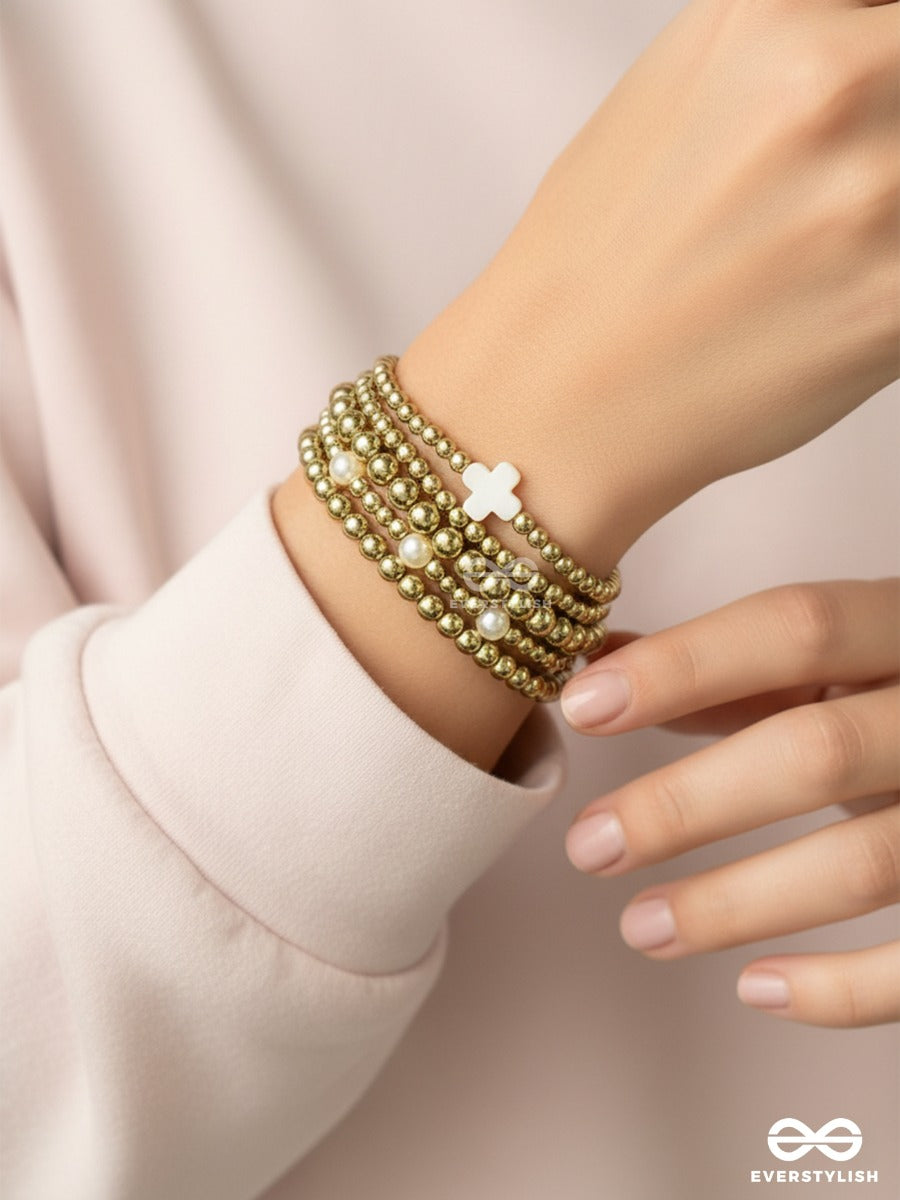 Soft Bullets - Polished Bead Bracelet Set
