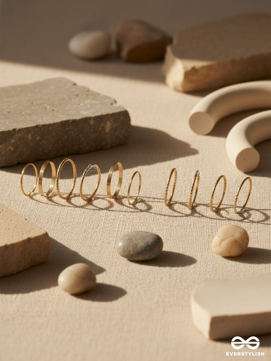 Gossamer - Feather-Thin Ring Set