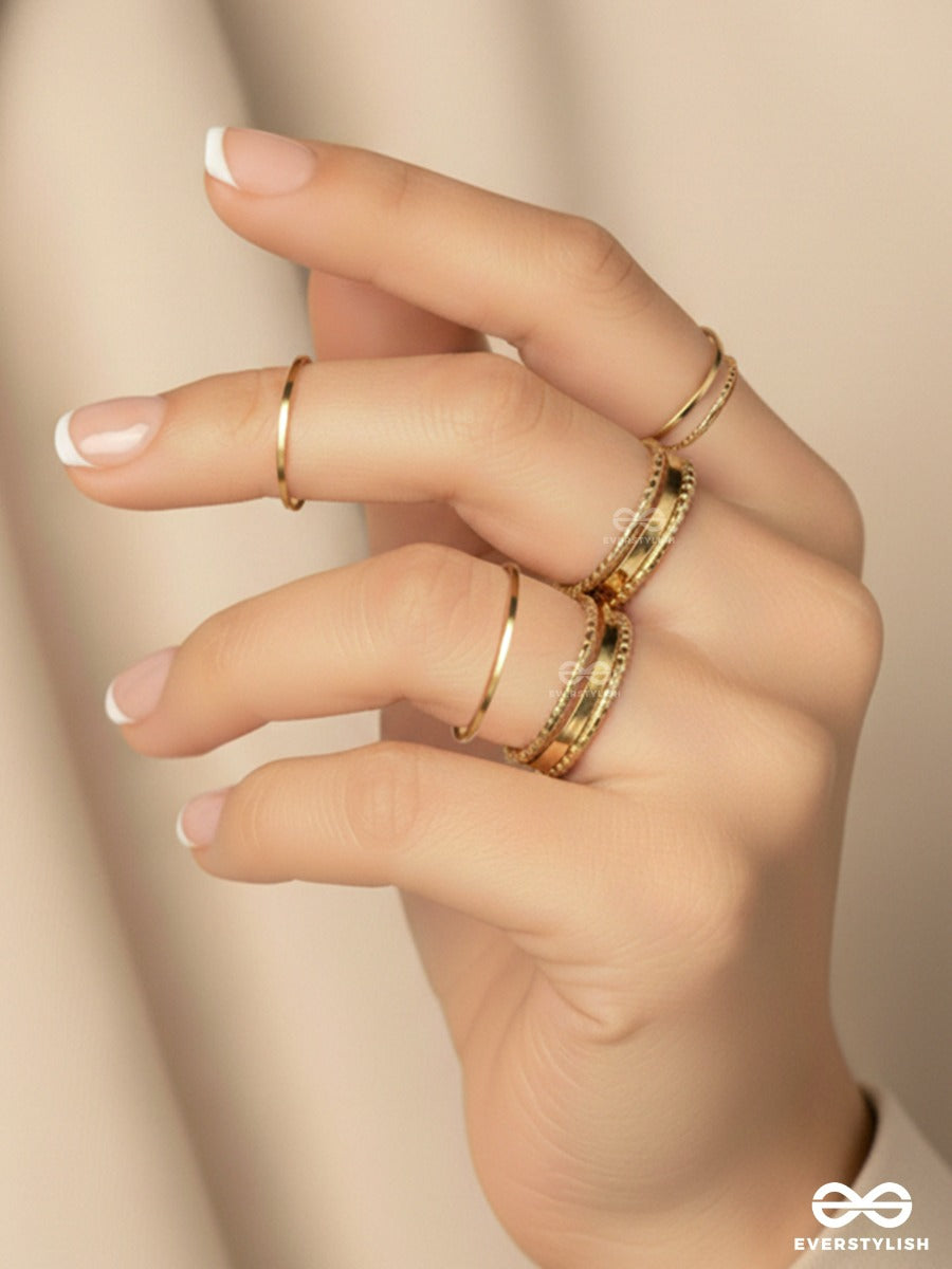 Gossamer - Feather-Thin Ring Set
