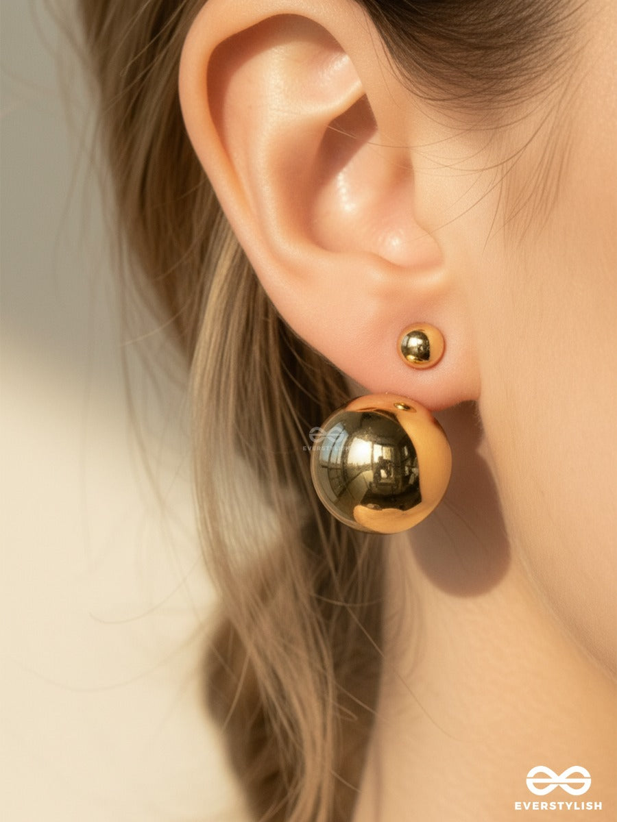 Pure Dot - Minimal Gold Stud Earrings