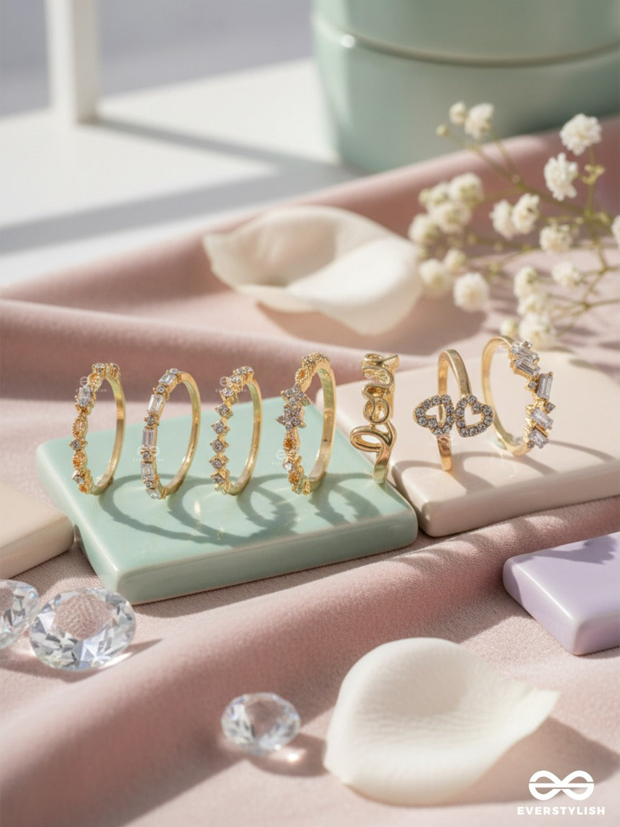 Twinkle Mix - Statement Ring Set