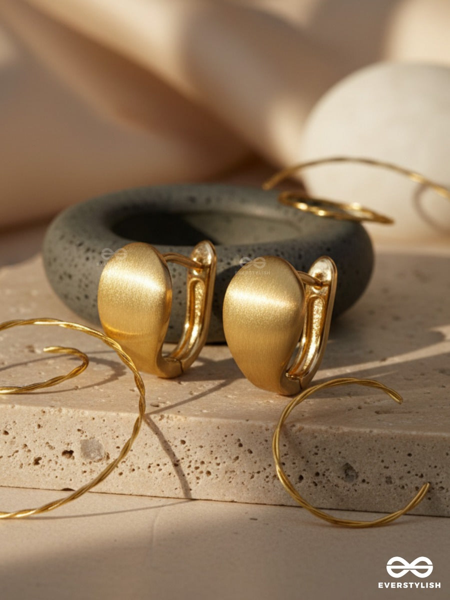 Golden Crush - Statement Hoops