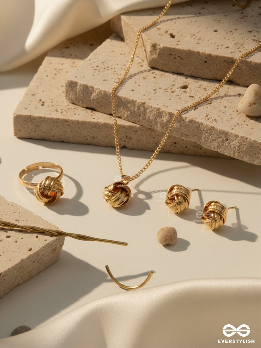 Sol Knot - Refined Sculptural Jewellery Set